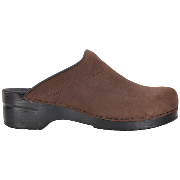 Sanita Karl PU Clogs antik braun mittel