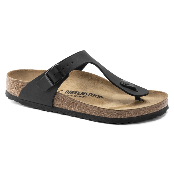 Gizeh Sandalen Zehensteg schwarz Birko-Flor Normal - Birkenstock