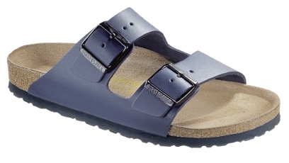 Birkenstock Arizona Sandalen Slipper blau schmal