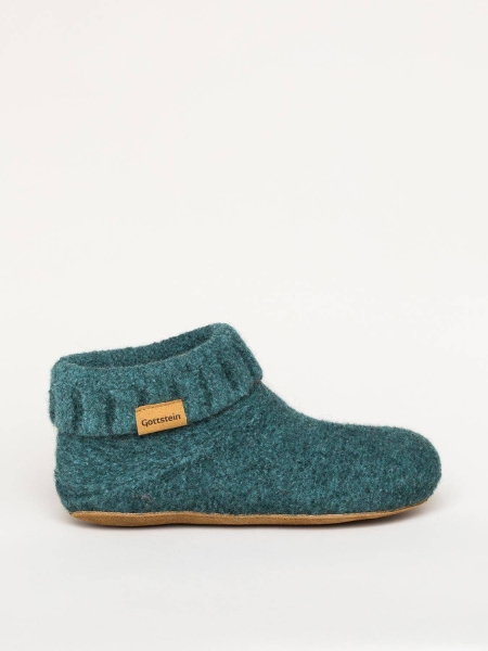 Knit Boot ocean green Reine Schurwolle - Gottstein